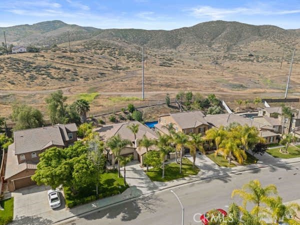341 Caldera Street Perris, CA 92570 - Photo 19 of 53 an aerial view of residential houses with outdoor space