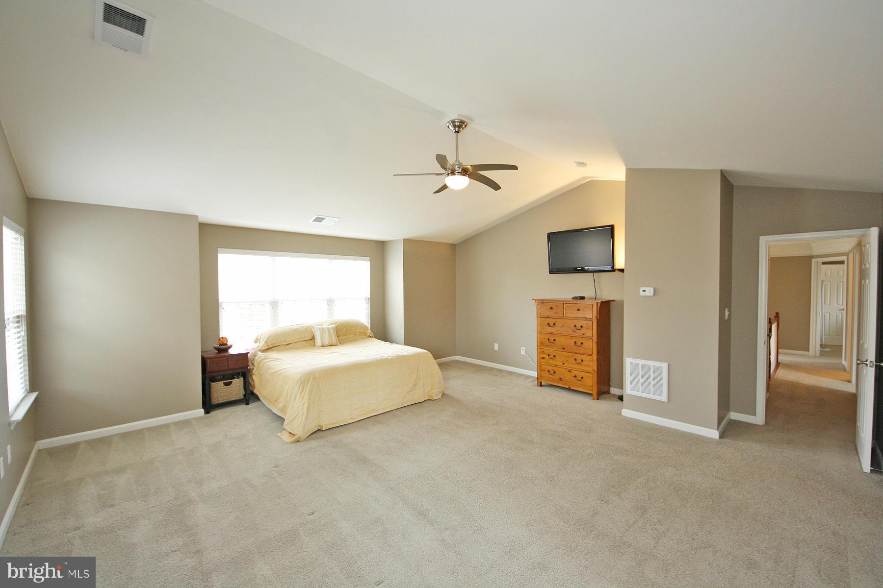 5946 Fairlee Road Elkridge, MD 21075 - Photo 18 of 29 Master Bedroom with Cathedral Ceiling