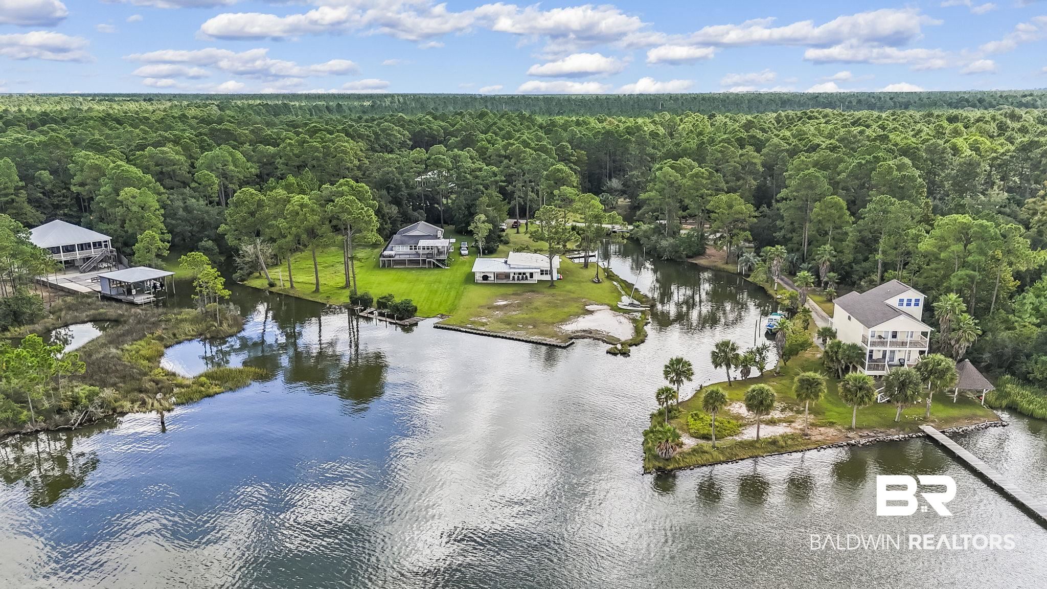 7849 Bayshore Drive Elberta, AL 36530 - Photo 34 of 47 Birds eye view of property featuring a water view