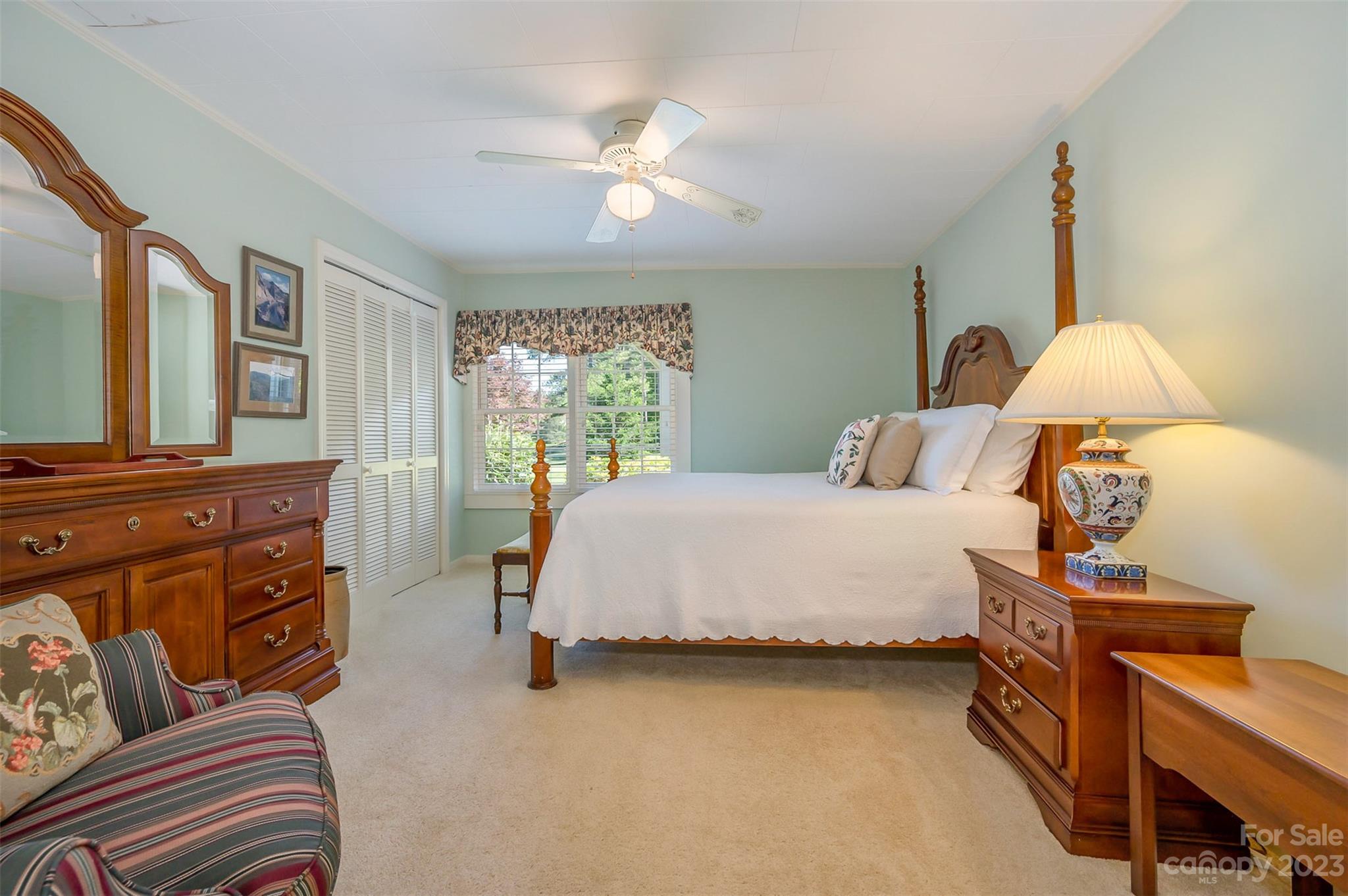 231 Old Gilbert Town Road Rutherfordton, NC 28139 - Photo 13 of 48 a bedroom with a bed and wooden floor