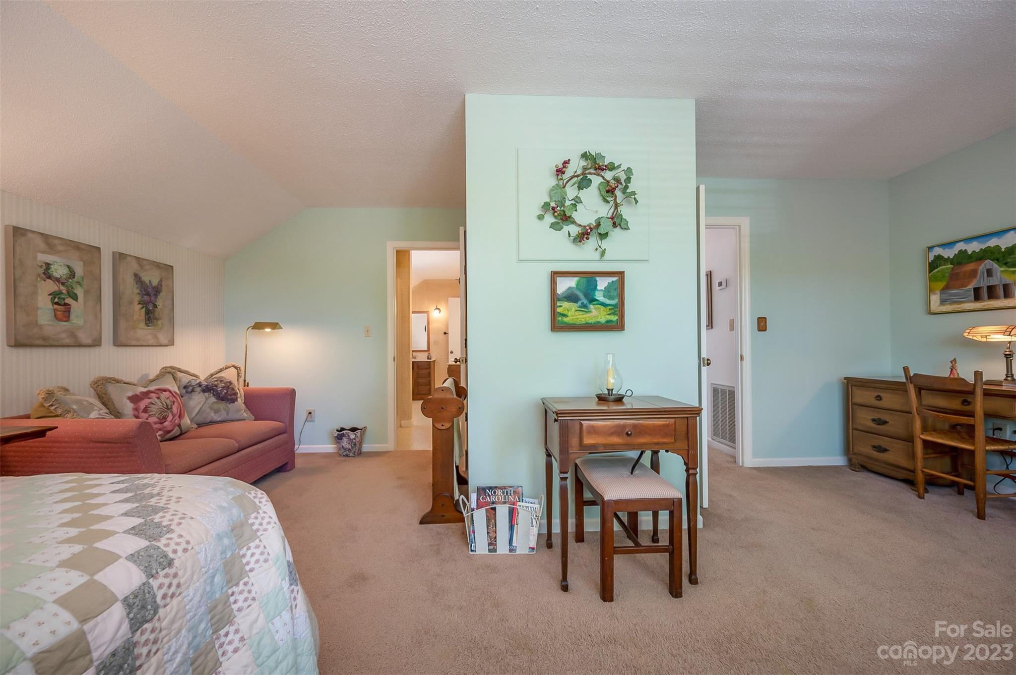 231 Old Gilbert Town Road Rutherfordton, NC 28139 - Photo 24 of 48 a bedroom with furniture and a bed