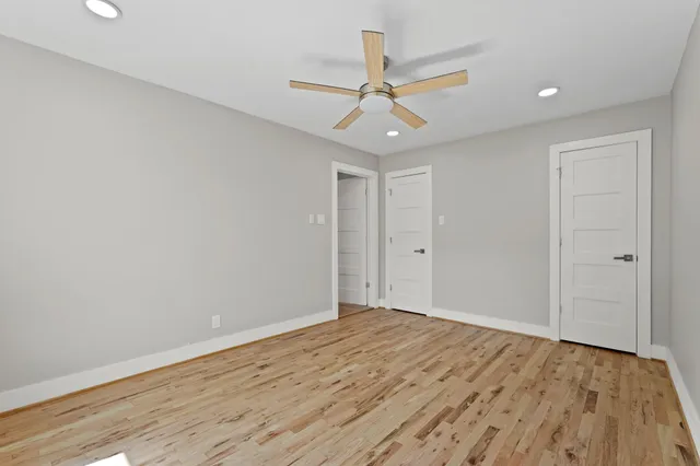 wooden floor in an empty room
