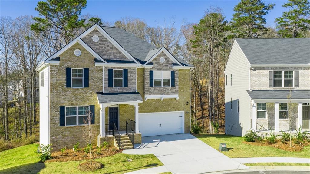 504 Bullock Pass Jefferson, GA 30549 - Photo 2 of 54 front view of a house with a yard
