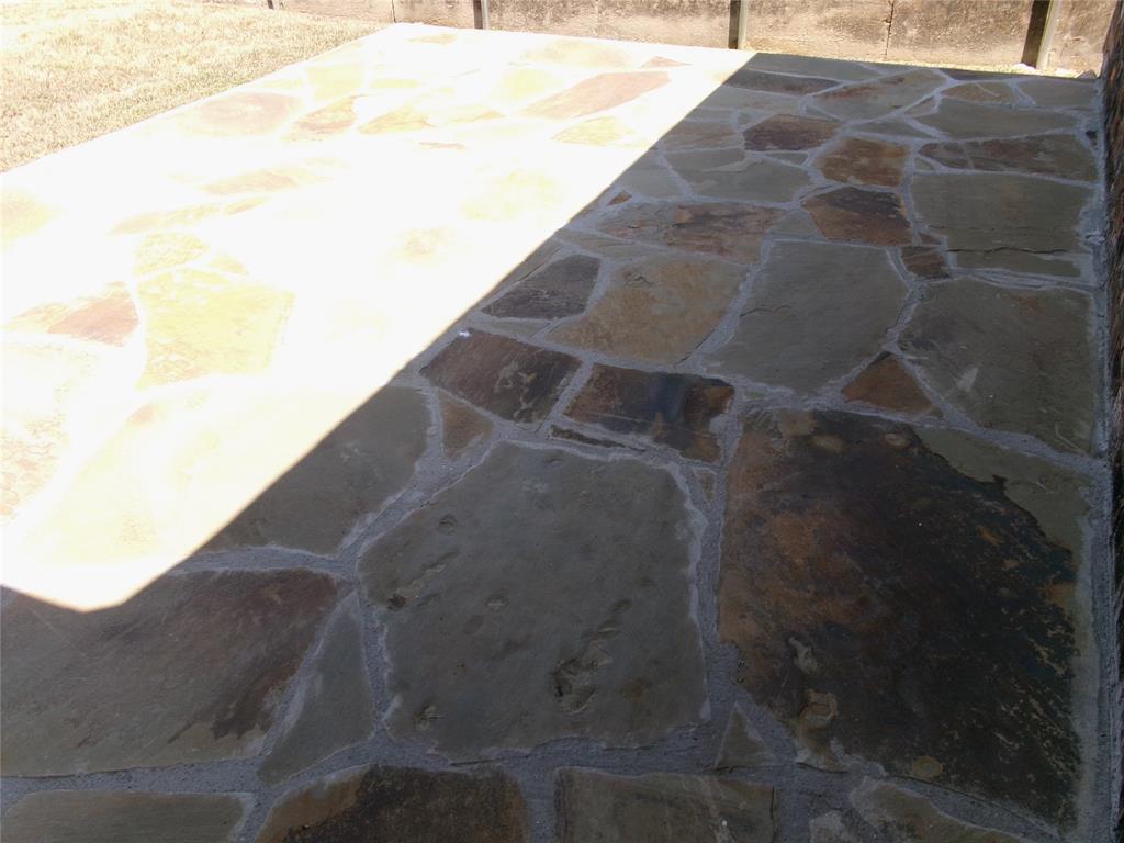 4204 Burke Road Fort Worth, TX 76119 - Photo 33 of 35 Beautiful Flagstone Patio