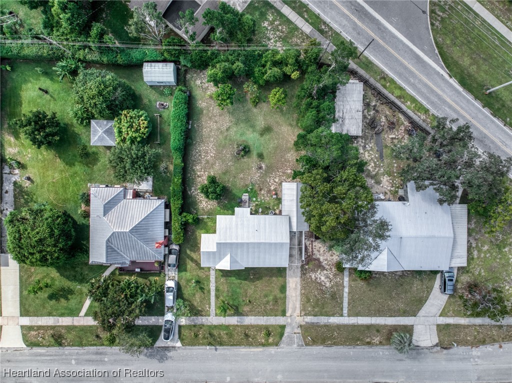 1612 Hitakee Avenue Sebring, FL 33870 - Photo 32 of 32 an aerial view of a house with outdoor space and street view