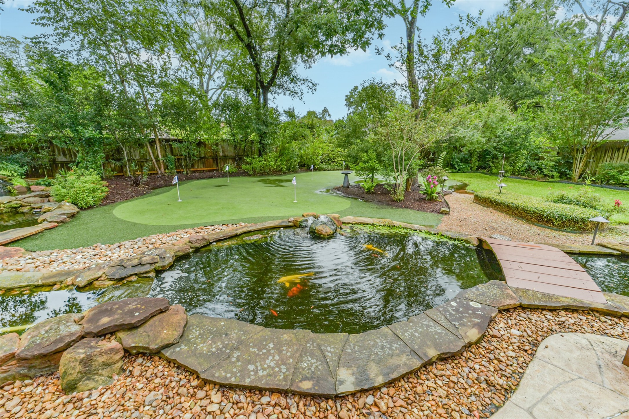 2214 Cherrytree Ridge Lane Houston, TX 77062 - Photo 44 of 45 Koi Pond