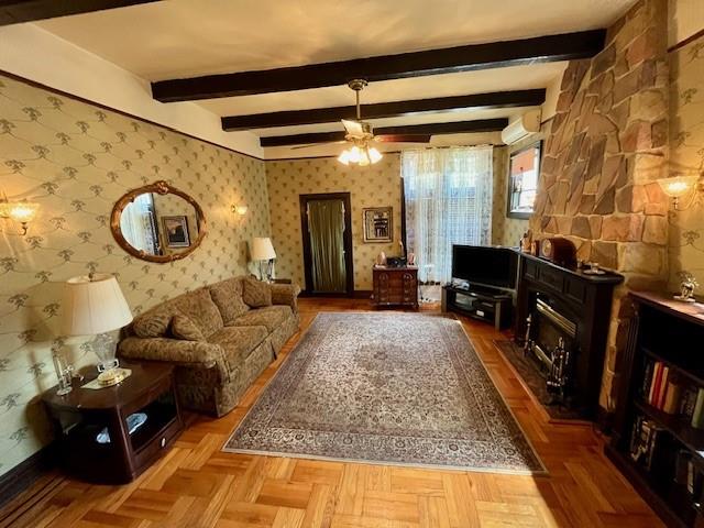 3201 Fillmore Avenue Brooklyn, NY 11234 - Photo 6 of 16 a living room with furniture and a flat screen tv