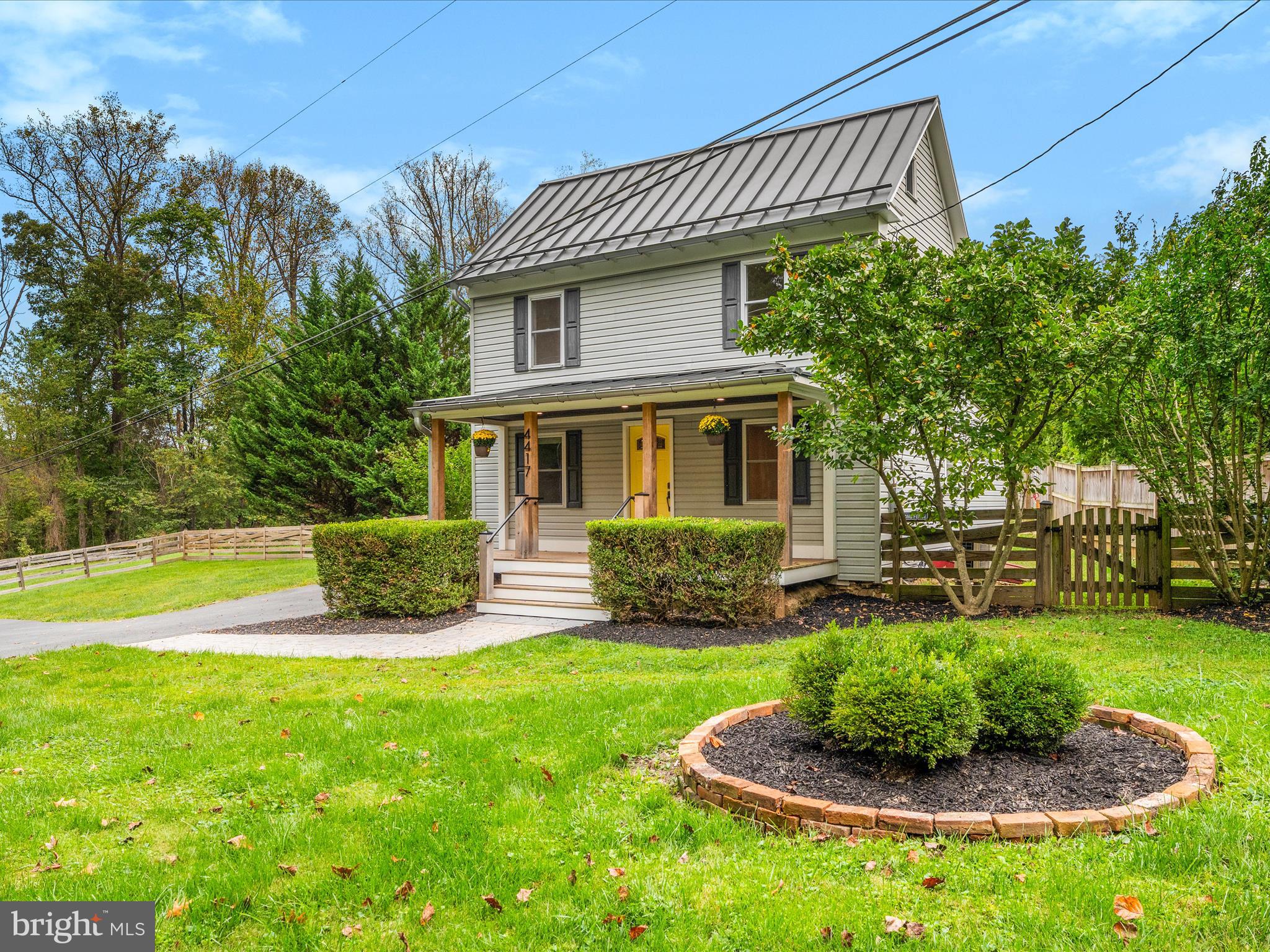 4417 Reels Mill Road Frederick, MD 21704 - Photo 3 of 64 a house view with a garden space