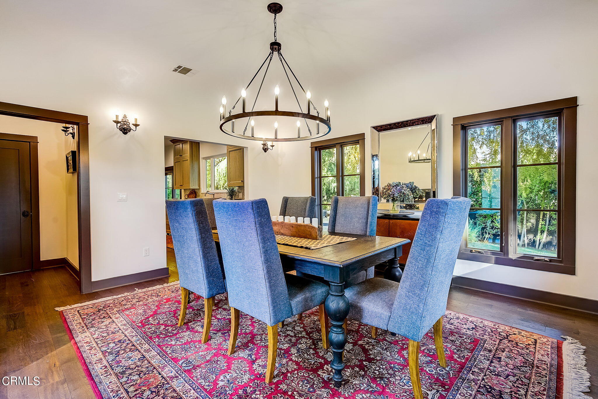 1717 East Mendocino Street Altadena, CA 91001 - Photo 15 of 68 a view of a dining room with furniture window and wooden floor