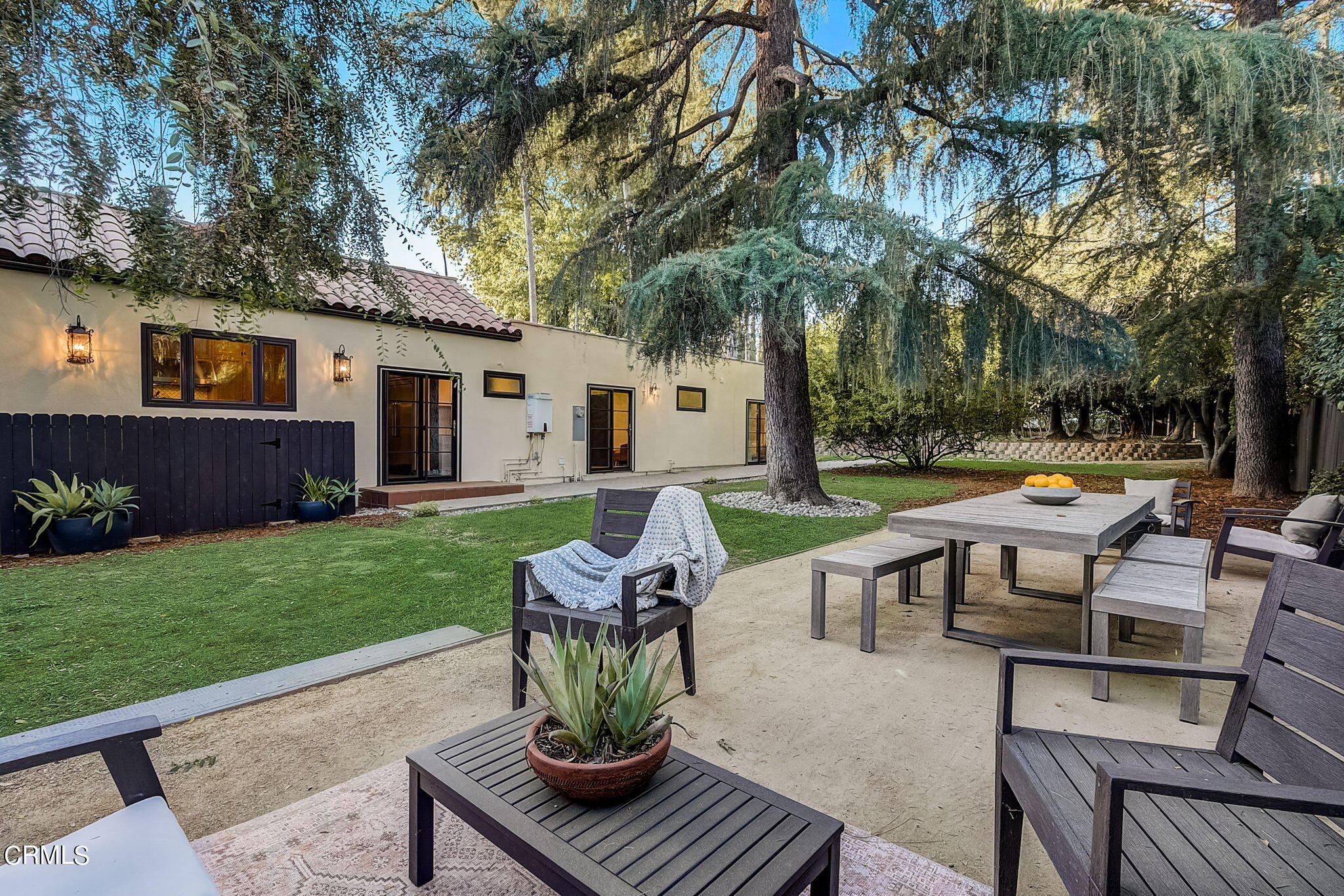 1717 East Mendocino Street Altadena, CA 91001 - Photo 21 of 68 a view of a house with backyard and sitting area