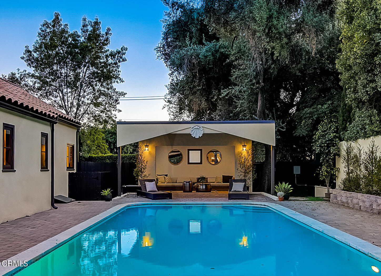 1717 East Mendocino Street Altadena, CA 91001 - Photo 57 of 68 a view of swimming pool with a seating space