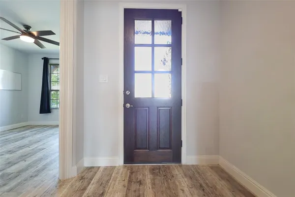 wooden floor in an empty room