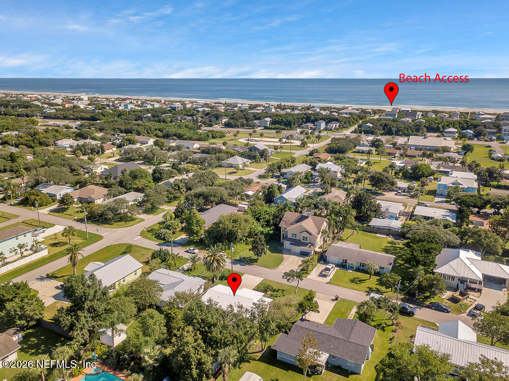 5437 3rd Street St. Augustine, FL 32080 - Photo 35 of 35 an aerial view of residential houses with outdoor space and street view