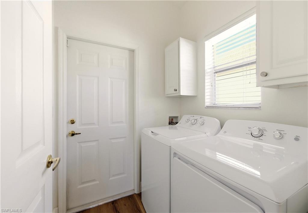 1777 Marsh Run Naples, FL 34109 - Photo 25 of 34 a view of utility room with washer and dryer