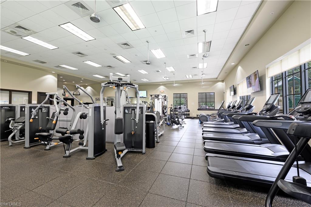 1777 Marsh Run Naples, FL 34109 - Photo 33 of 34 a view of a room with gym equipment