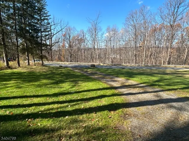a view of a golf course with a yard