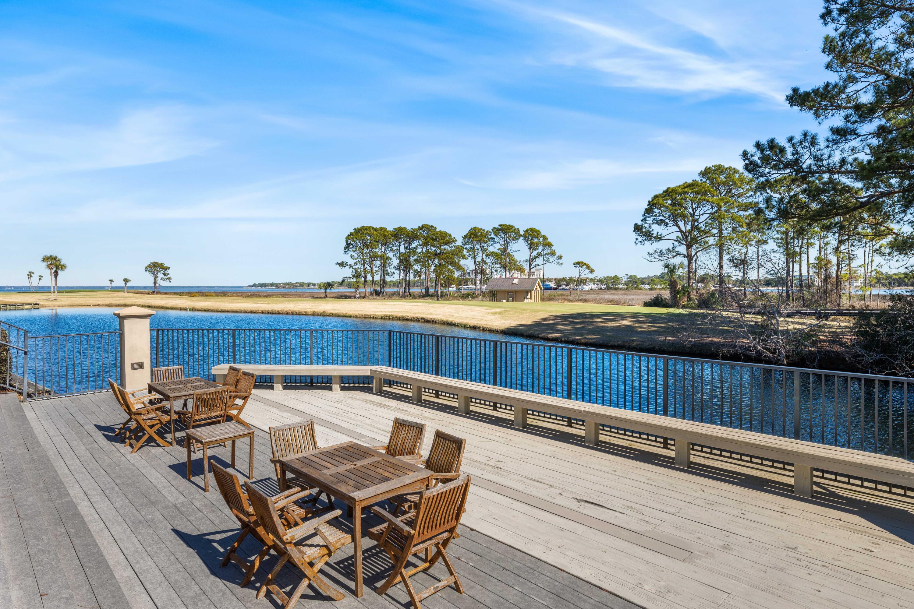 911 Harbour Point Lane, Unit 911 Miramar Beach, FL 32550 - Photo 25 of 40 a view of a roof deck with furniture