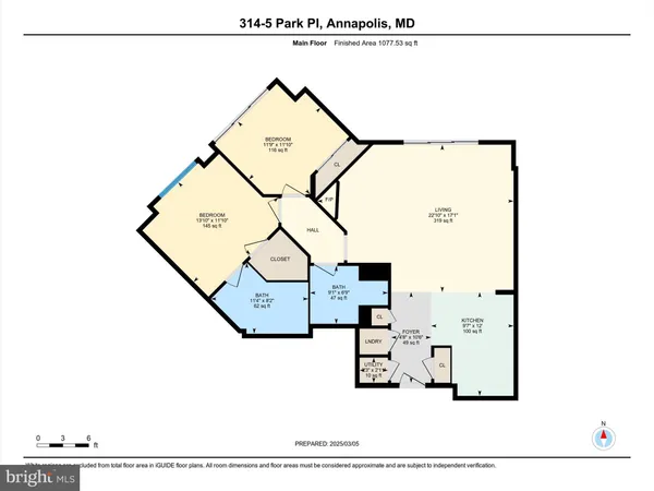 $564,000 | 5 Park Place, Unit 314, Annapolis, MD 21401