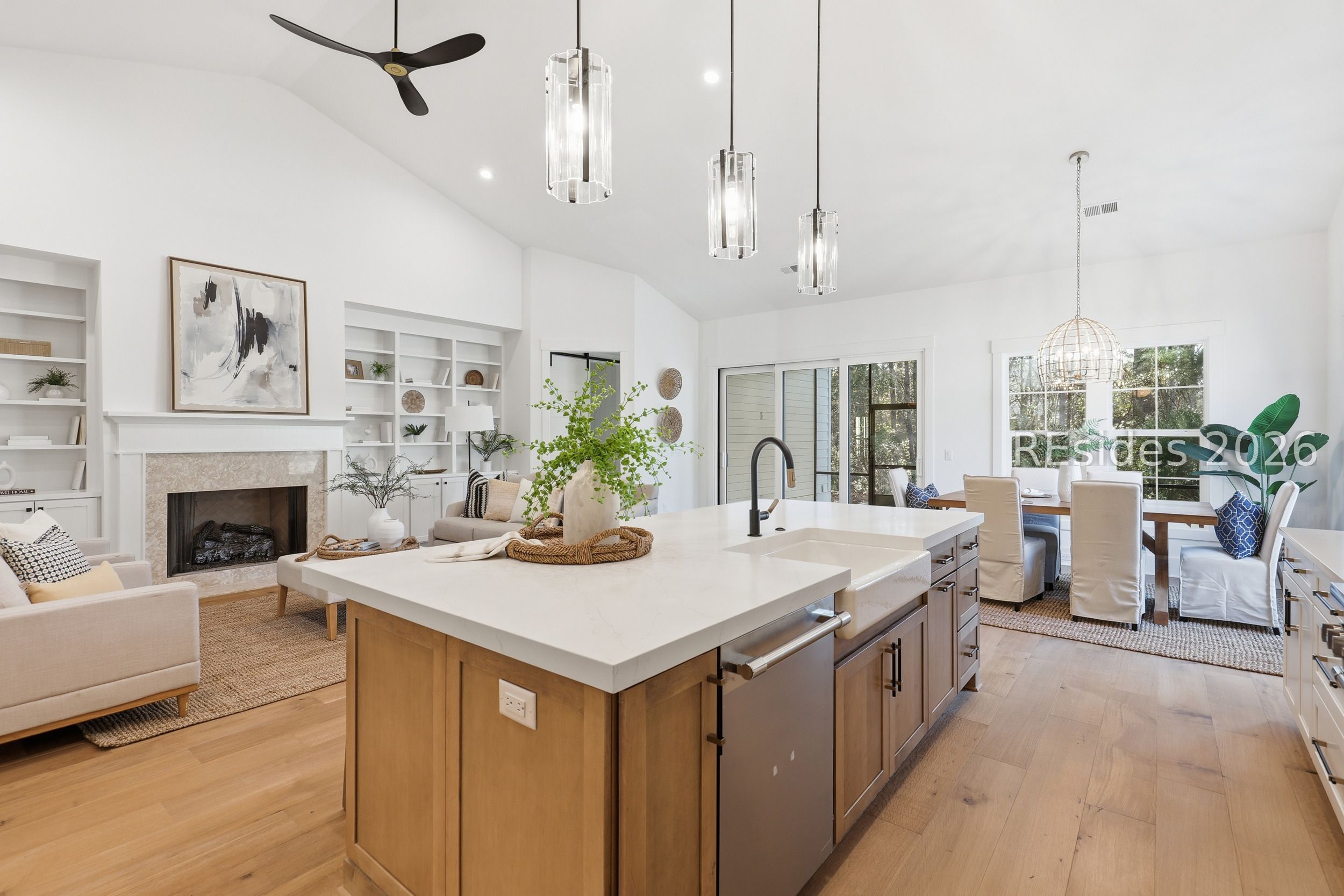 202 Fording Trace Bluffton, SC 29910 - Photo 15 of 52 Kitchen to great room view!