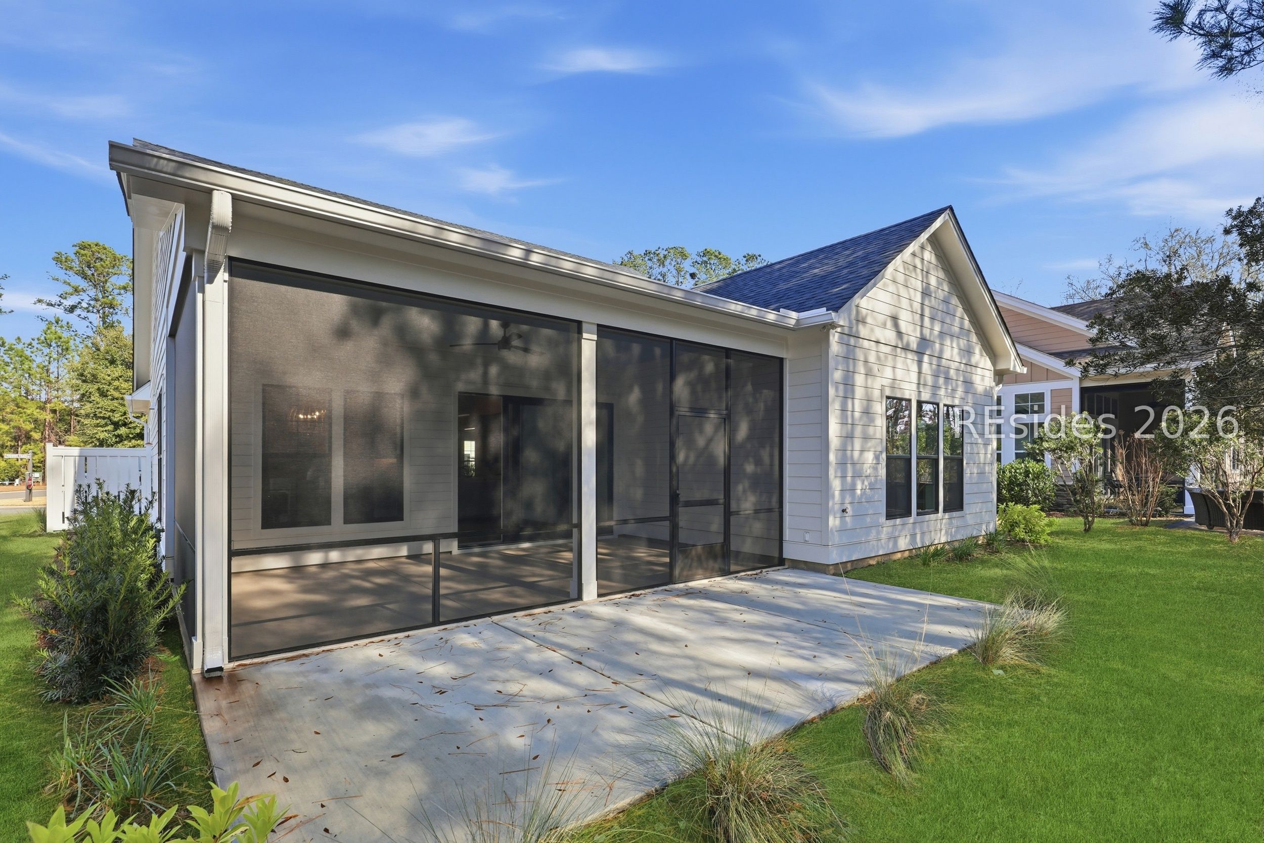 202 Fording Trace Bluffton, SC 29910 - Photo 31 of 52 Screened in lanai and exterior concrete patio too!