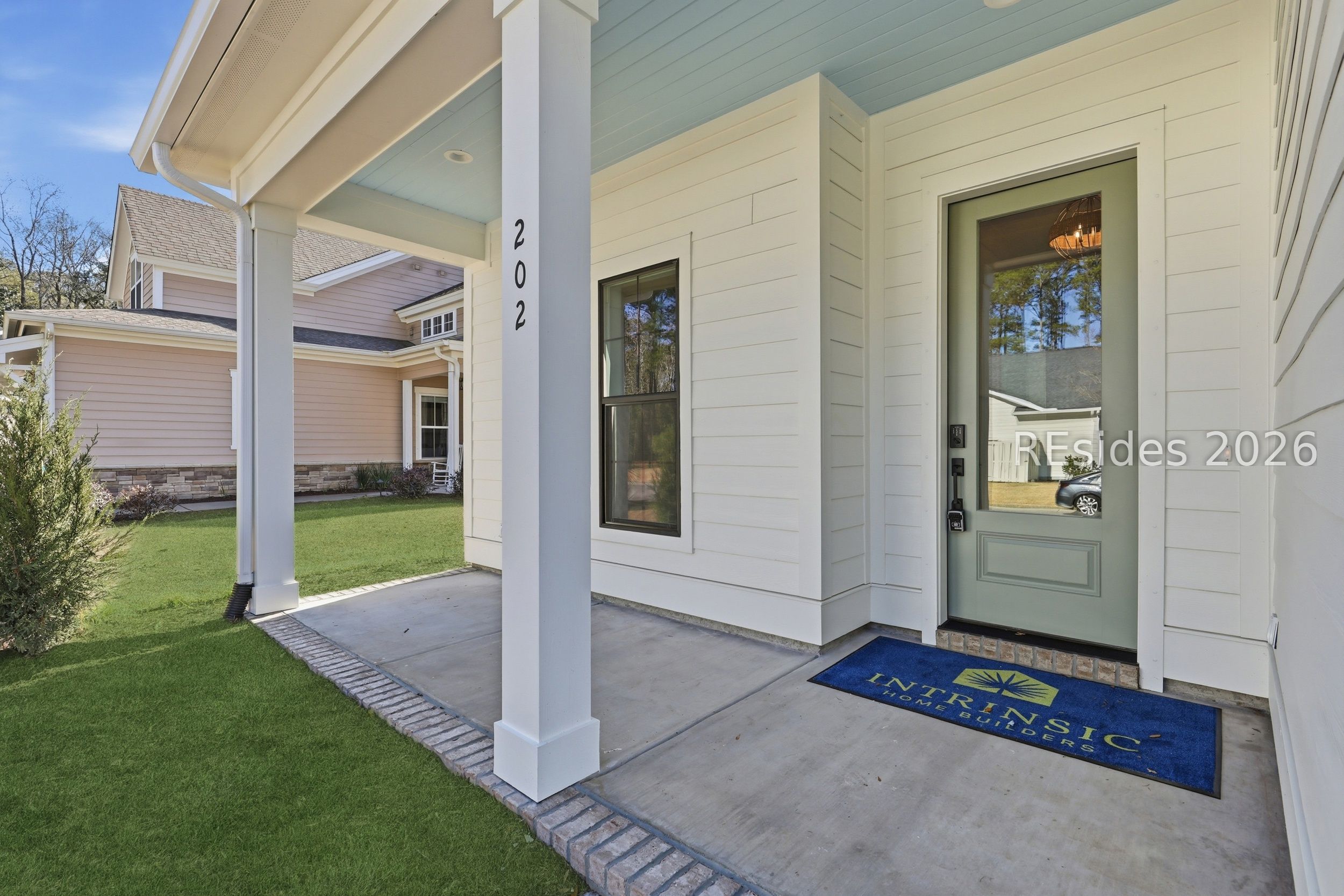 202 Fording Trace Bluffton, SC 29910 - Photo 5 of 52 Covered front porch.