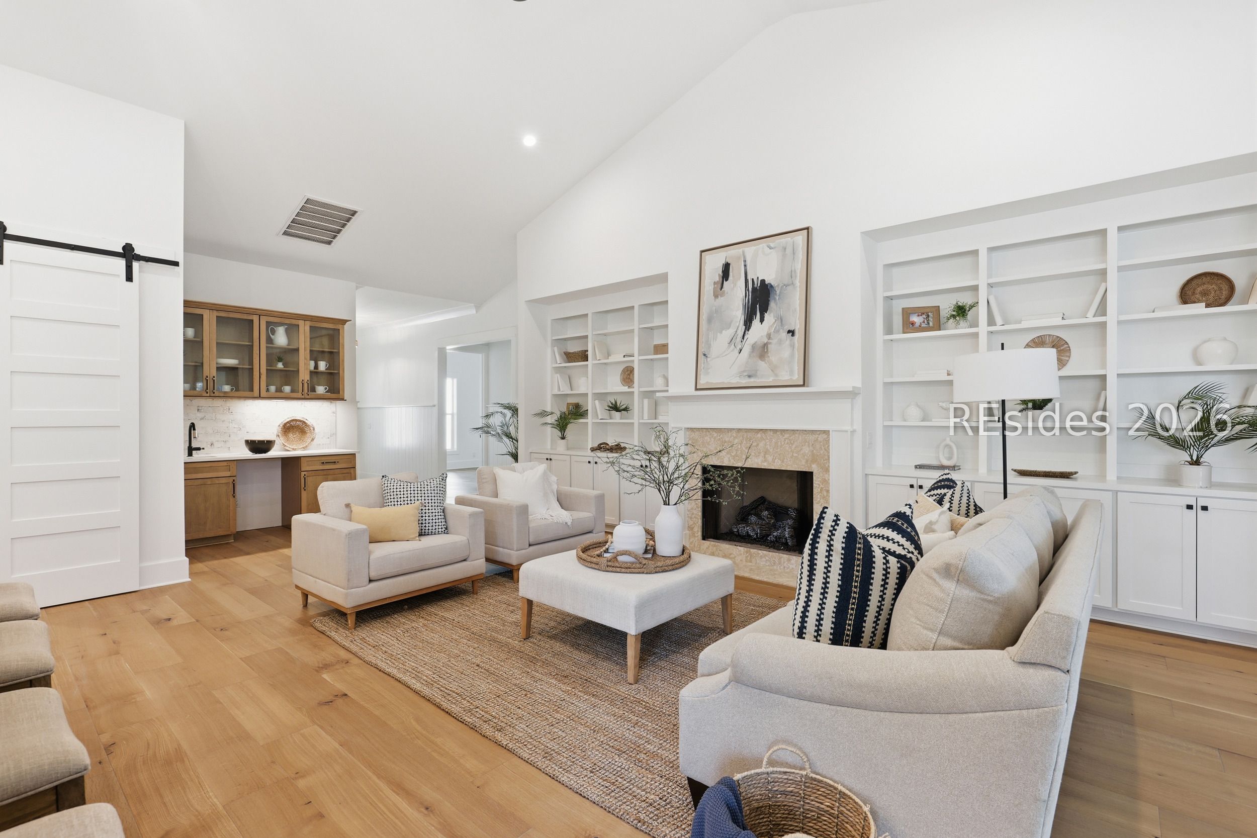 202 Fording Trace Bluffton, SC 29910 - Photo 7 of 52 Great room and wet bar area.