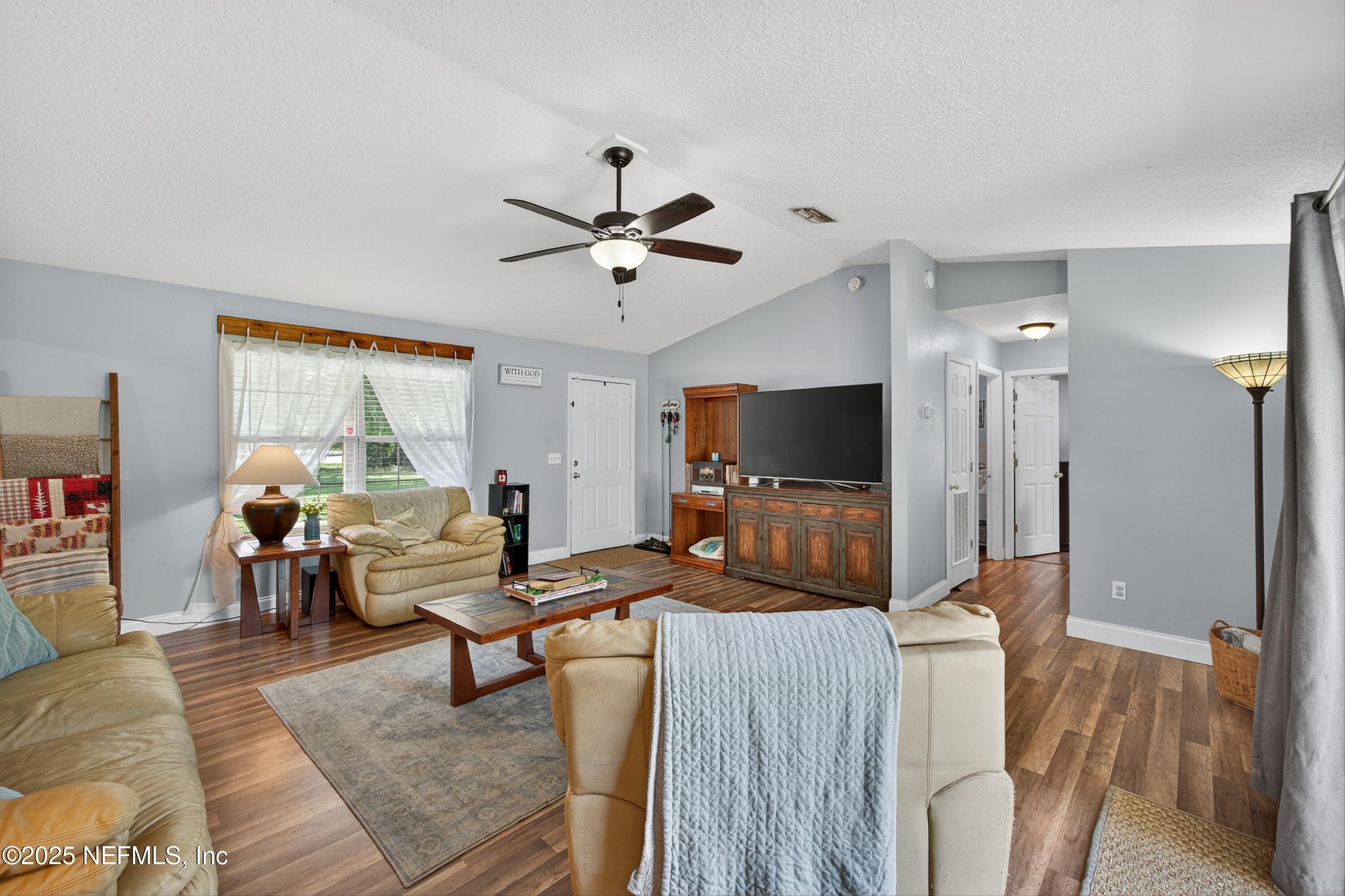 Family Room view to Front Entry