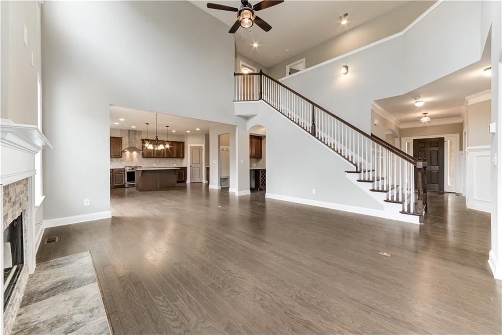 6145 Grindle Road Cumming, GA 30041 - Photo 12 of 20 a view of livingroom with furniture and wooden floor