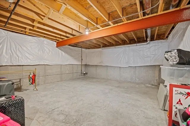 a backyard of a house