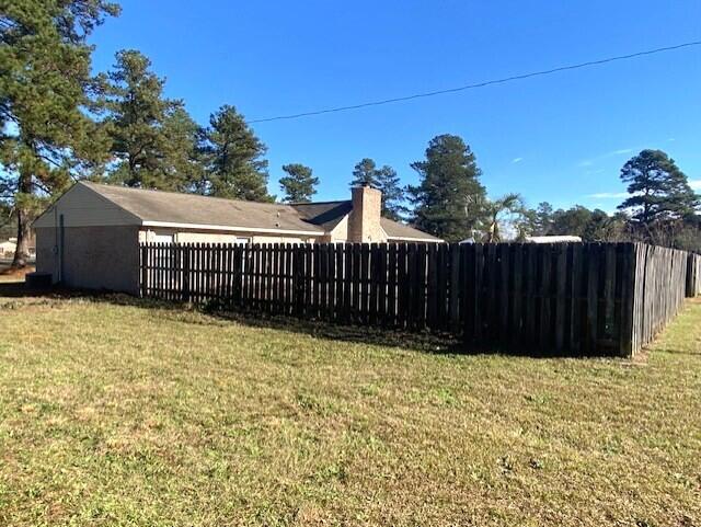 1554 Brown Road Hephzibah, GA 30815 - Photo 2 of 28 Fenced area off of the back of the house.