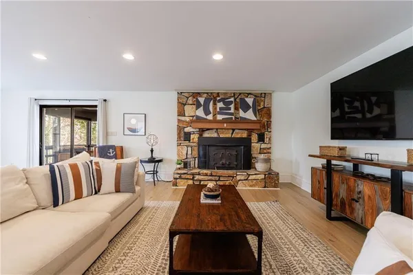 a view of a chairs and table on the terrace