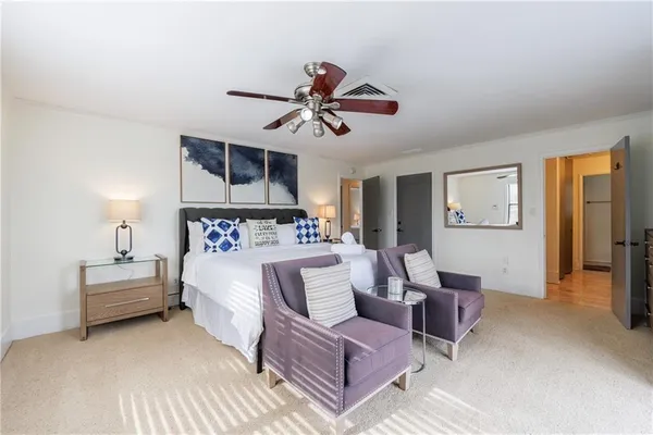 a close up of a white marble top