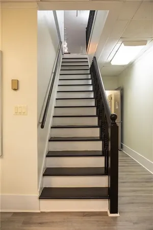 a view of a lake from a balcony