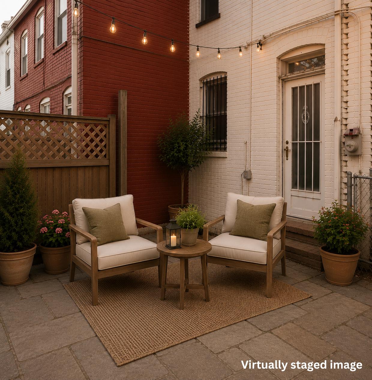 833 L Street Northeast Washington, DC 20002 - Photo 3 of 15 Both rowhomes offer outdoor space.