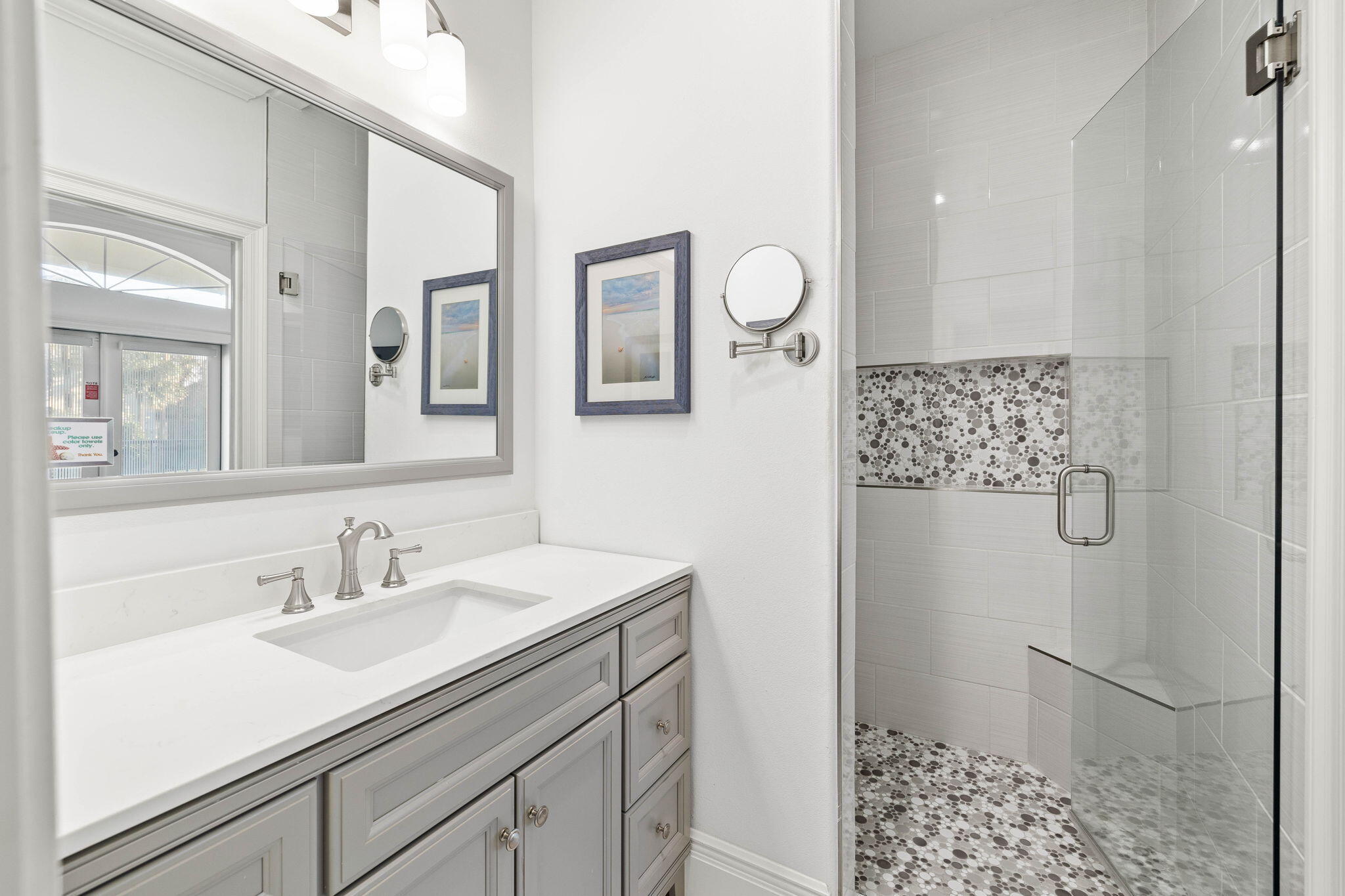 9 St Barts Bay Destin, FL 32541 - Photo 8 of 33 a bathroom with a sink a toilet and shower