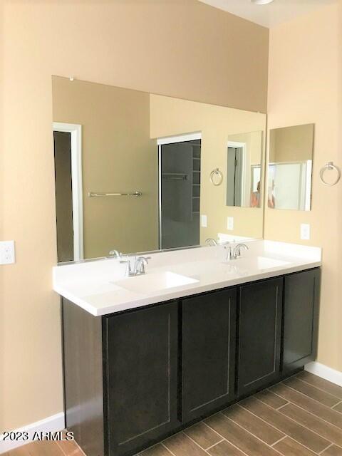 13655 West Briles Road Peoria, AZ 85383 - Photo 13 of 20 a bathroom with a sink and a mirror