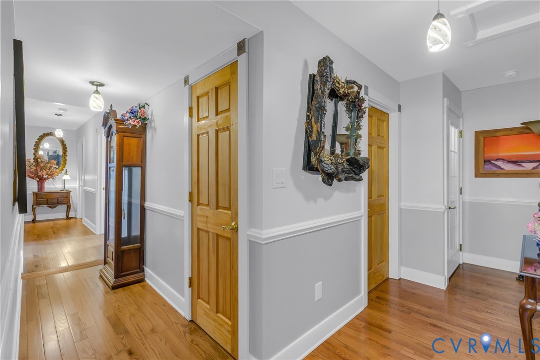 273 Sutton Avenue Reedville, VA 22539 - Photo 25 of 50 a view of hallway with livingroom and furniture