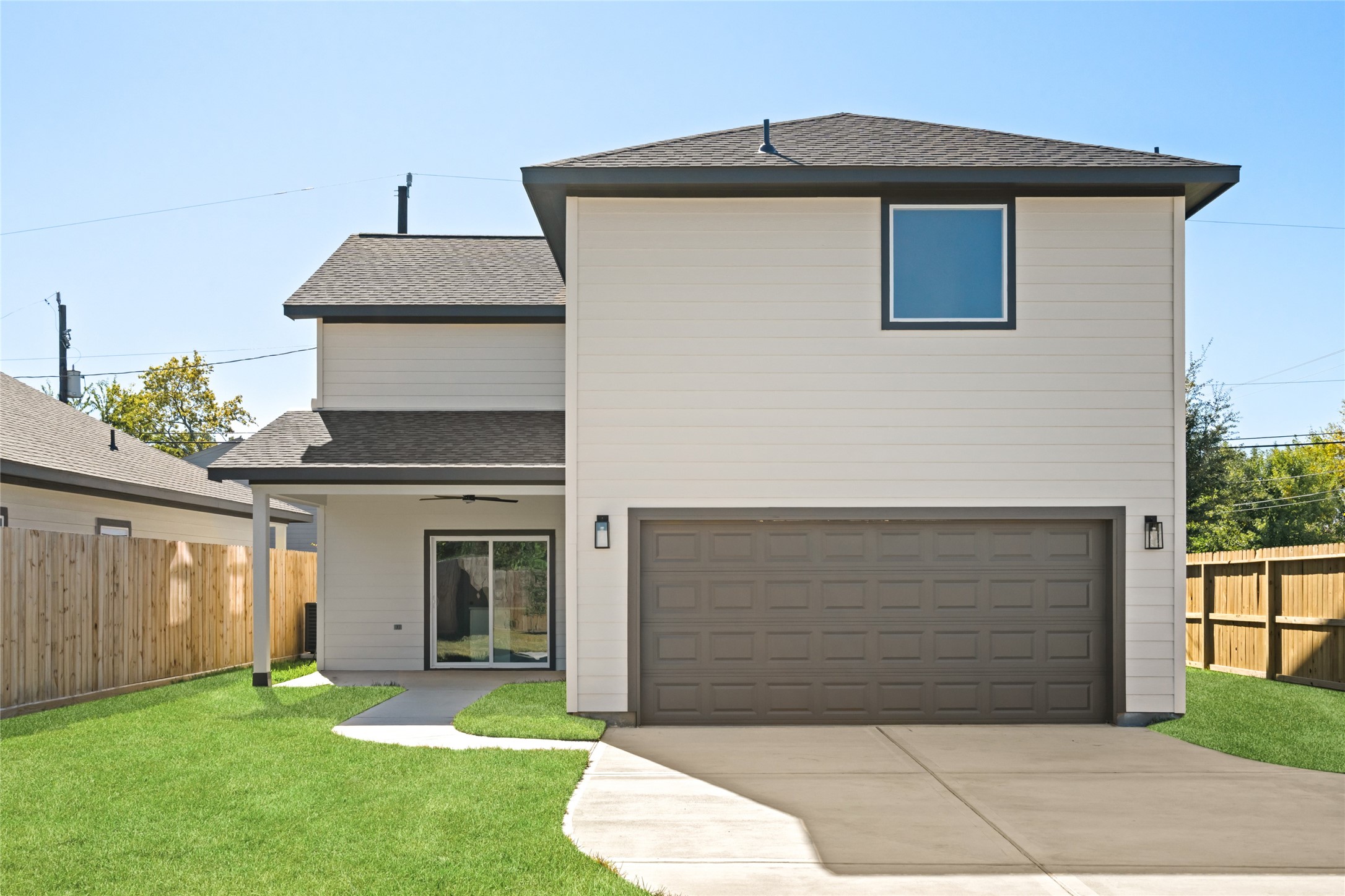 Back Patio Garage entry