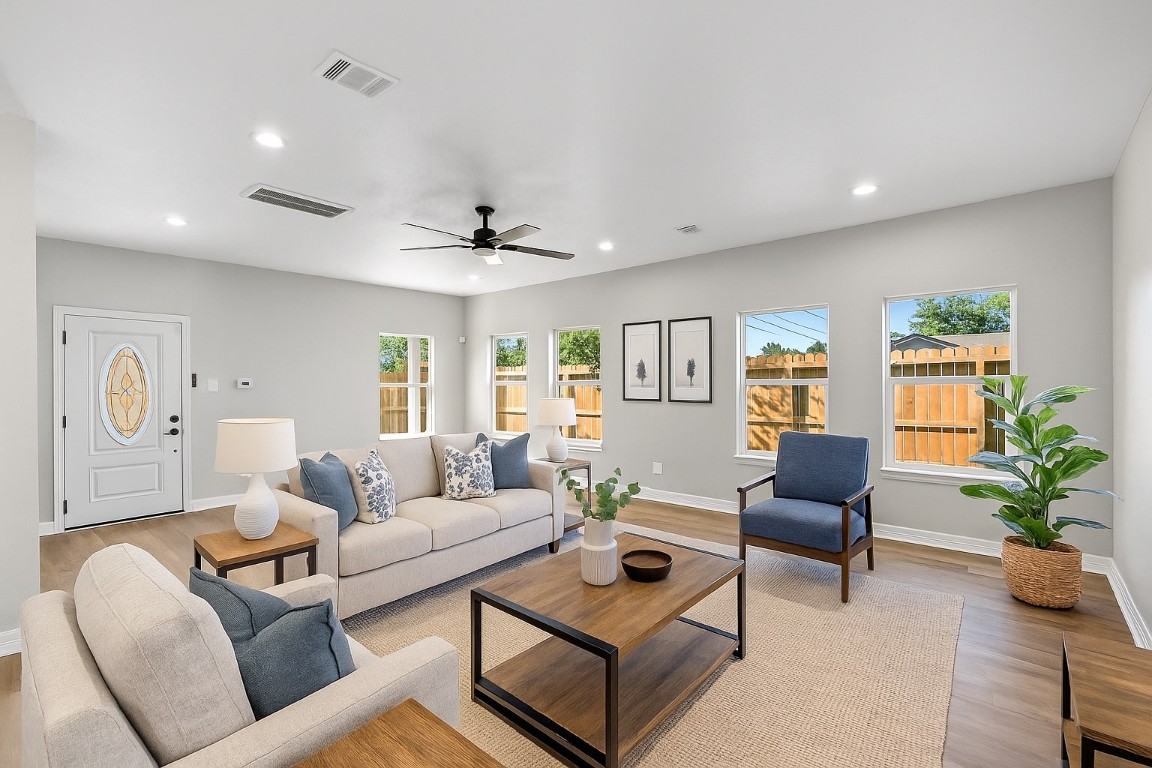 813 Barbara Mae Street Houston, TX 77015 - Photo 36 of 36 Huge Open Concept Floor Plan Virtually Staged