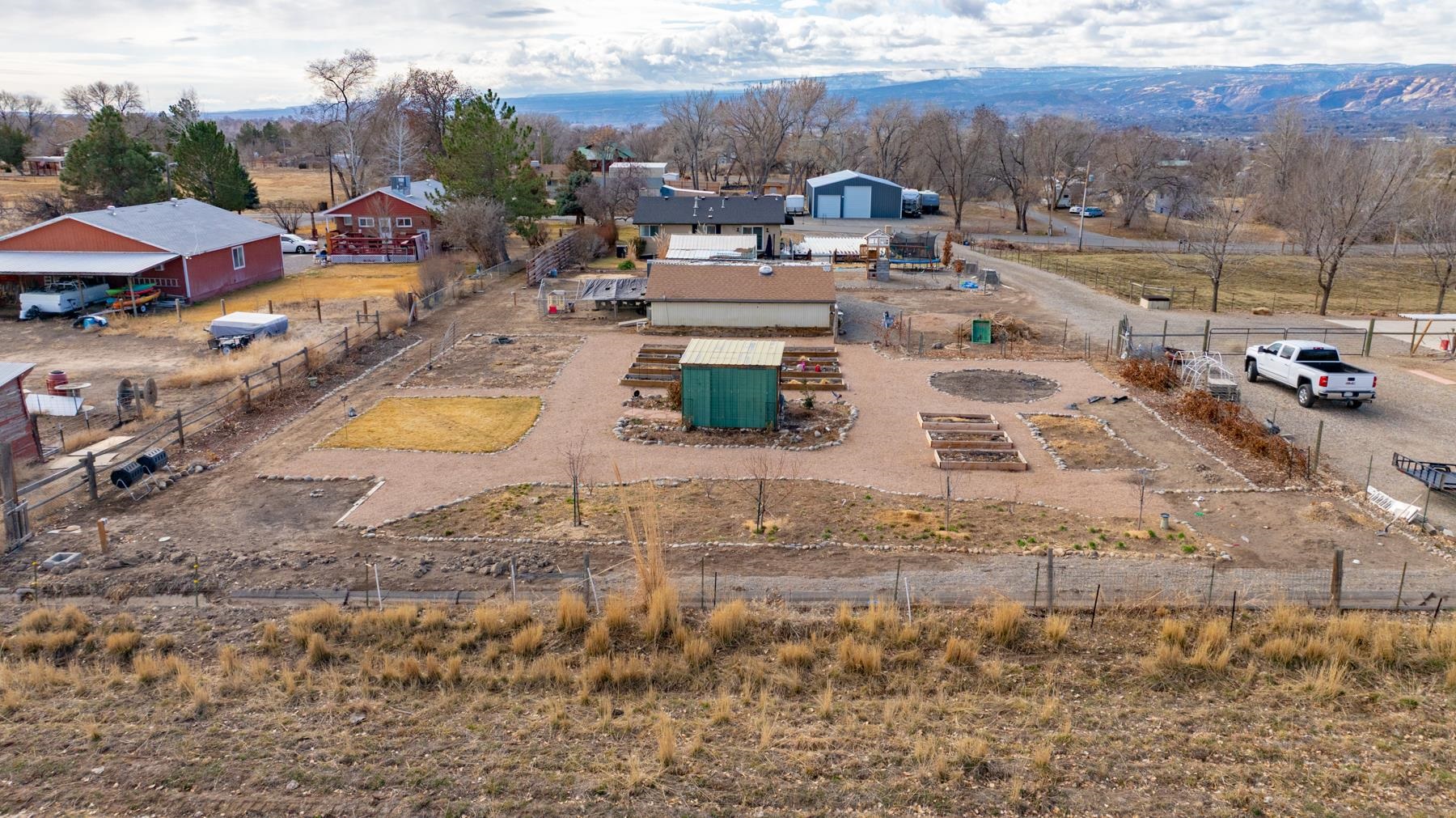 2520 G G 3/8 Road Grand Junction, CO 81505 - Photo 37 of 39 an aerial view of residential houses with outdoor space