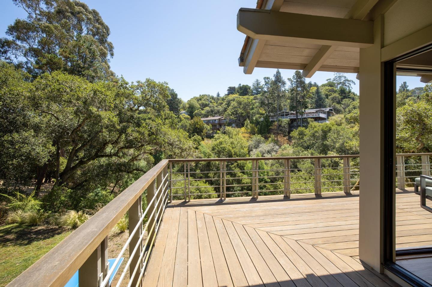 1275 La Canada Road Hillsborough, CA 94010 - Photo 58 of 85 a view of balcony with mountain view
