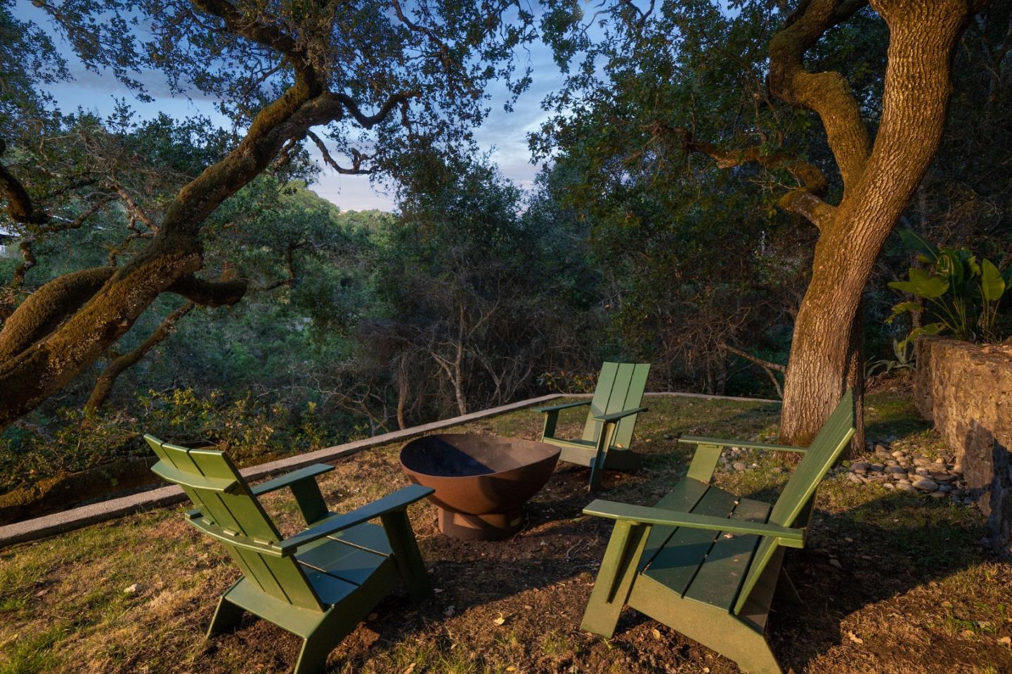 1275 La Canada Road Hillsborough, CA 94010 - Photo 79 of 85 a view of a chairs and table in patio