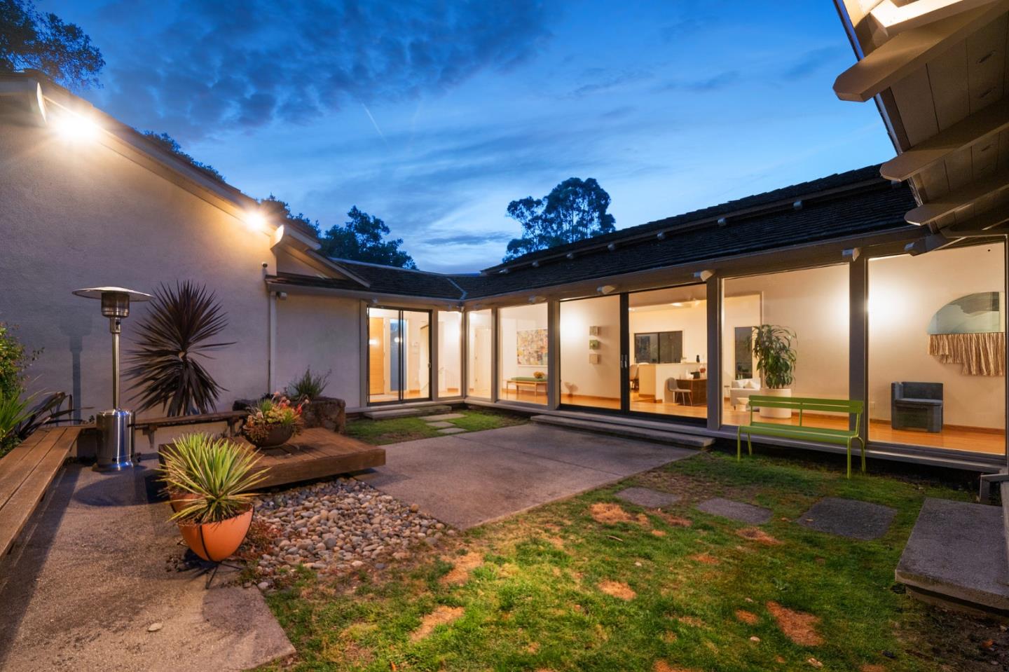 1275 La Canada Road Hillsborough, CA 94010 - Photo 84 of 85 a living room with furniture
