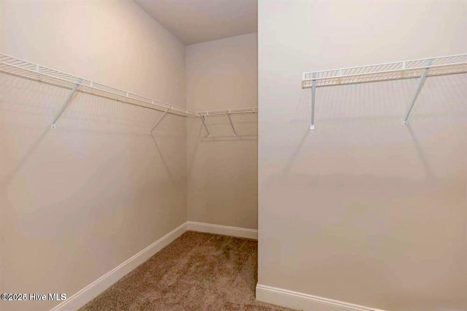 162 Poker House Road Grimesland, NC 27837 - Photo 27 of 27 Roomy walk-in closet. Photos are of the same floor plan in a different community and are for layout and demo purposes only. Upgrades, colors and finishes may differ. Home is currently under construction.