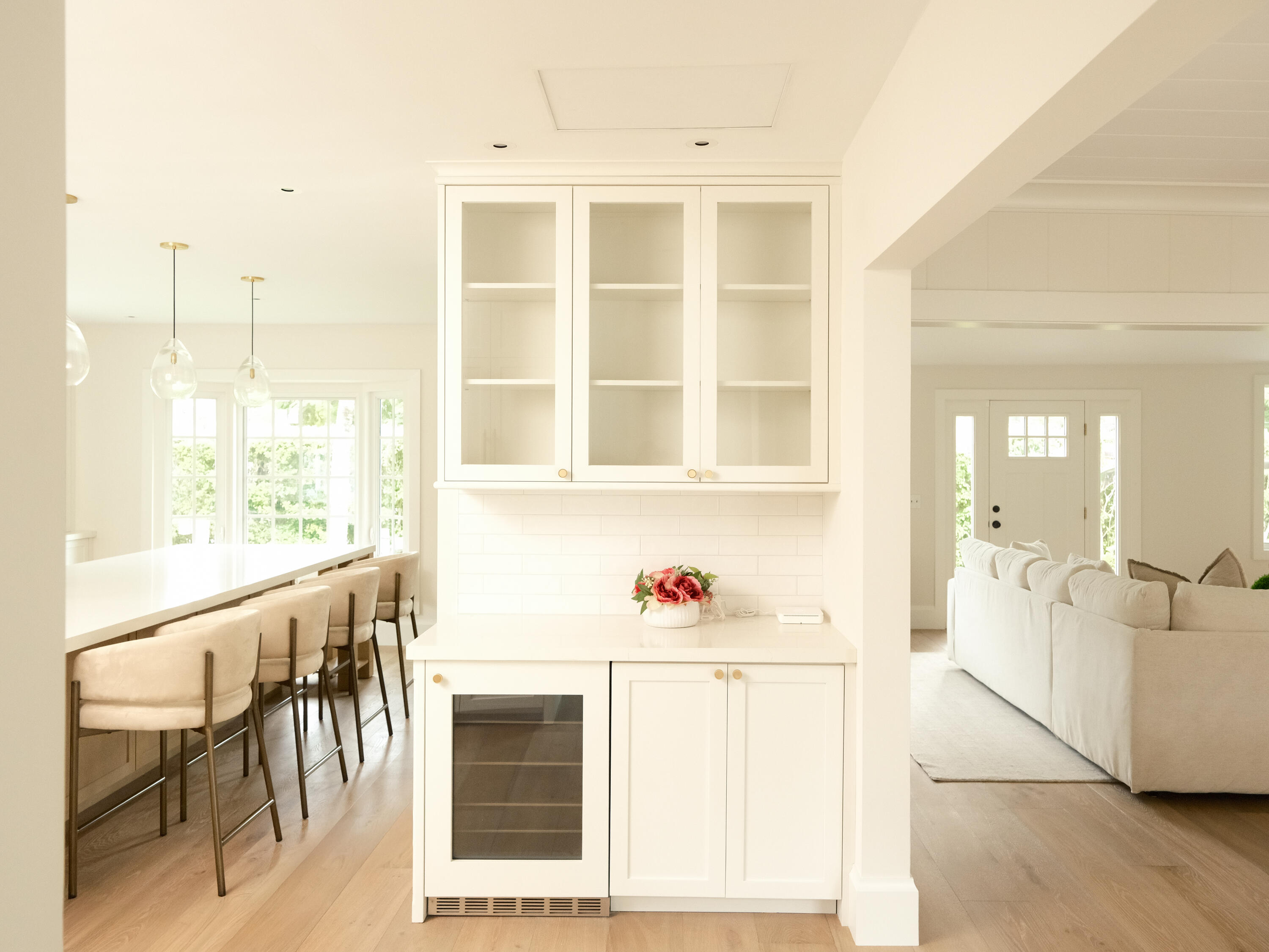 1017 Tamarind Road Delray Beach, FL 33483 - Photo 15 of 54 a view of a living room and kitchen with windows