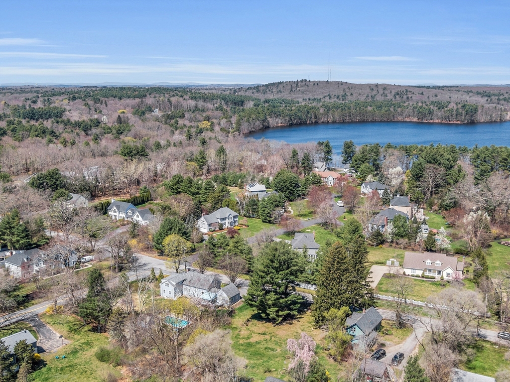 40 Bellevue Road Andover, MA 01810 - Photo 42 of 42 a view of a lake with a mountain in the background