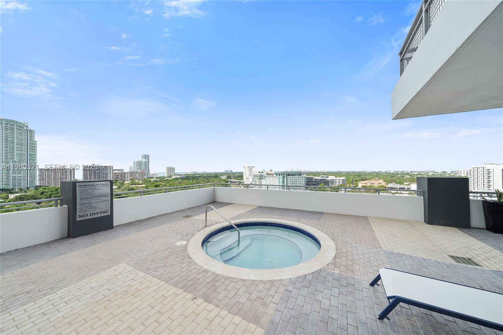 60 Southwest 13th Street, Unit 4414 Miami, FL 33130 - Photo 44 of 56 a view of a terrace with a sink