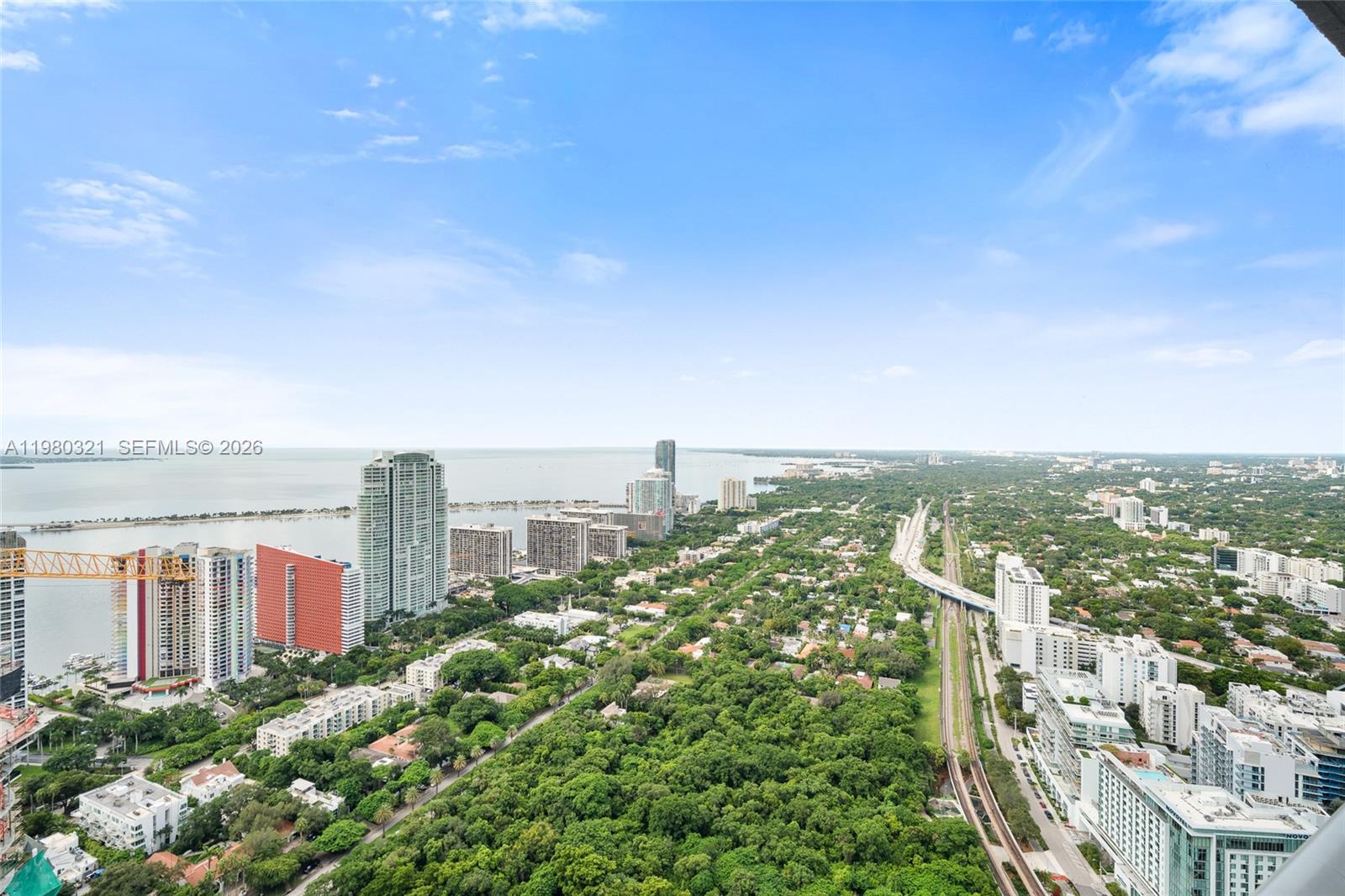 60 Southwest 13th Street, Unit 4414 Miami, FL 33130 - Photo 48 of 56 a view of a city with tall buildings