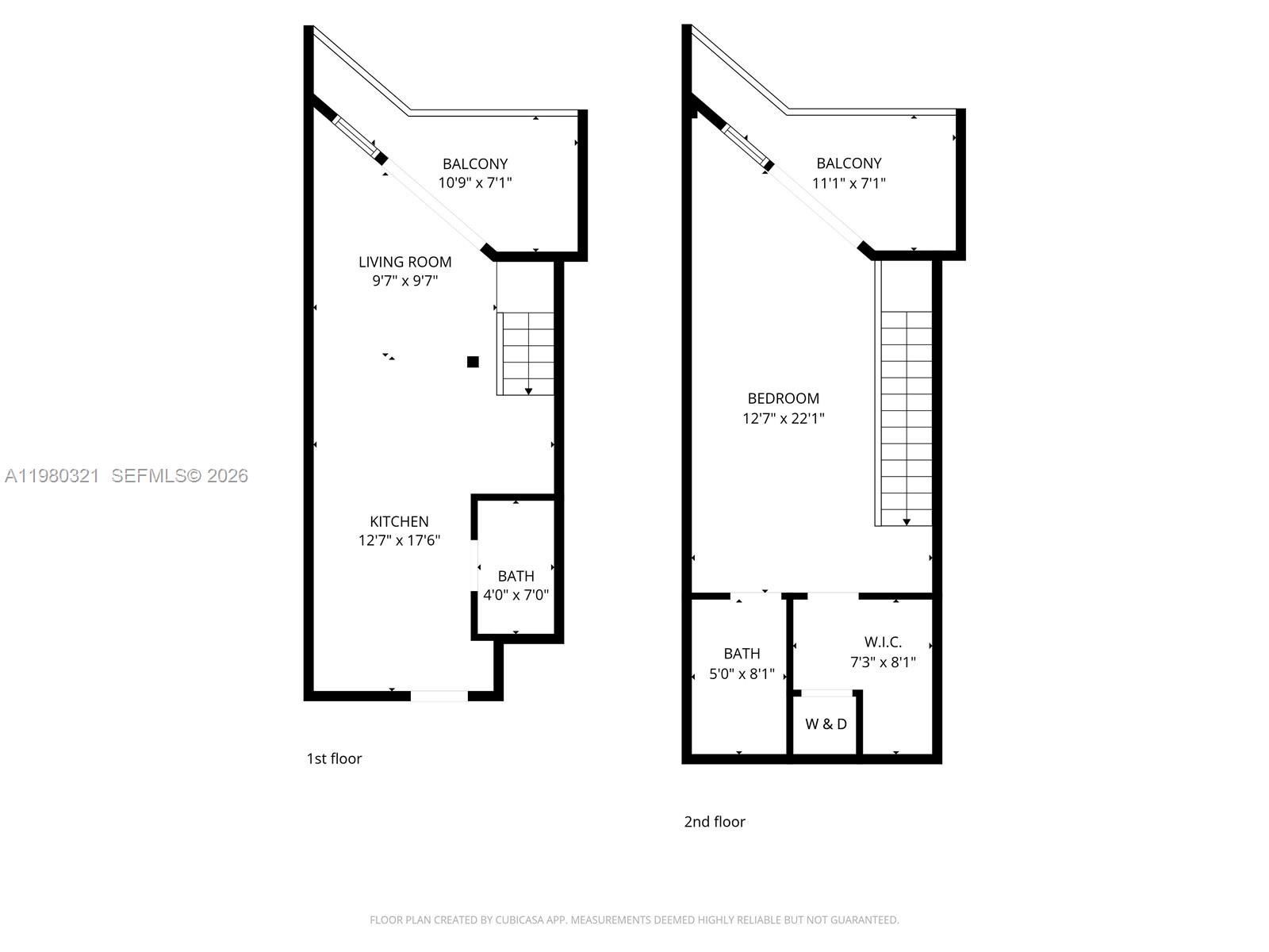 60 Southwest 13th Street, Unit 4414 Miami, FL 33130 - Photo 54 of 56 a picture of a floor plan