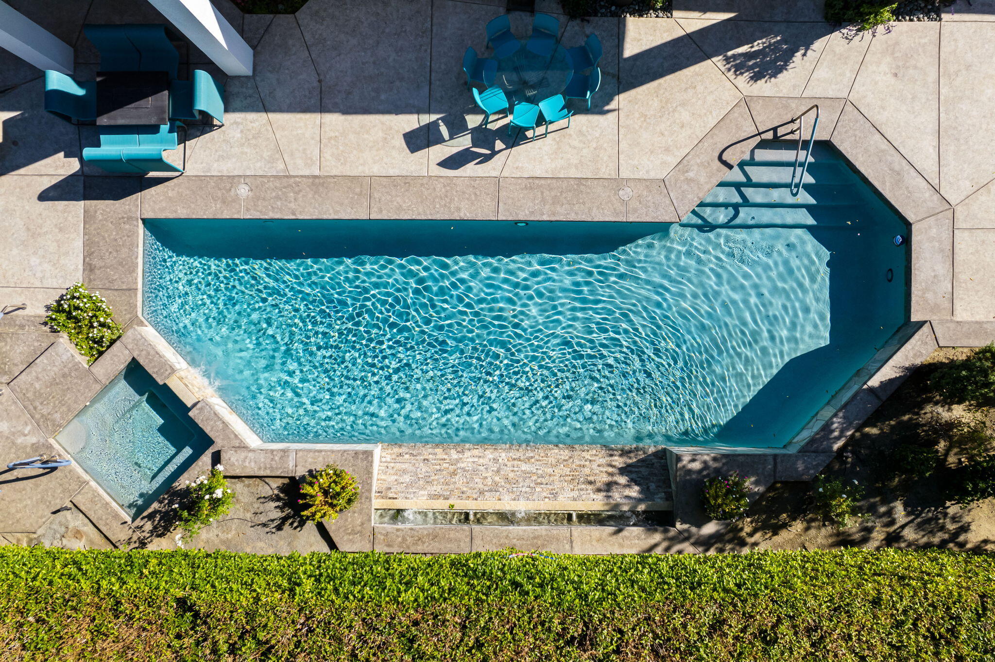 105 Waterford Circle Rancho Mirage, CA 92270 - Photo 7 of 76 a view of a yard with plants and wooden fence